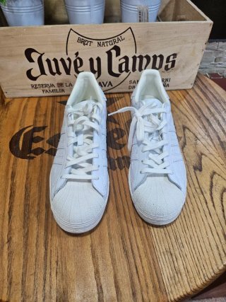 Adidas Superstar Blancas Talla 44 Sin Estrenar