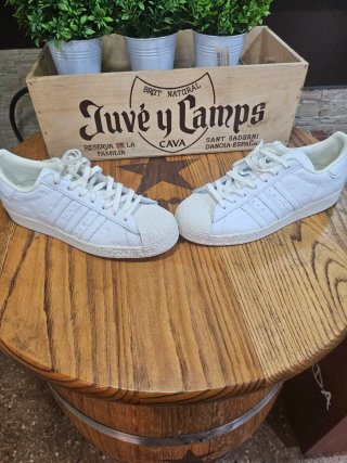 Adidas Superstar Blancas Talla 44 Sin Estrenar