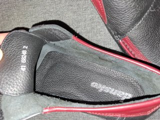 Zapatos Dansko Piel Talla 41 Negro/Rojo