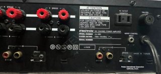 Proton AA-1660 Amplificador etapa de potencia