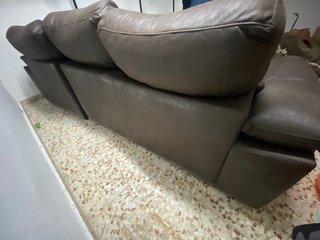 Sofá Chaiselongue Marrón LIQUIDACION