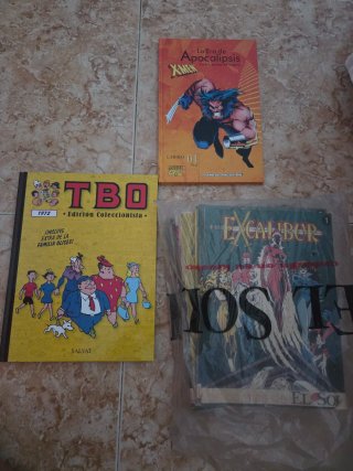 Xmen, tbo y colección el sol