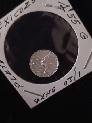 Lote 2 Monedas Plata México 2024