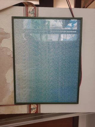Cuadro 3D Azul y Verde