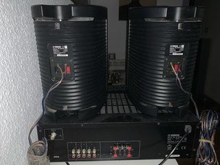 Receptor Yamaha R-S202D Negro