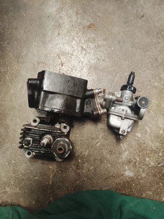 Cilindro Culata y Pistón Honda NSR 49