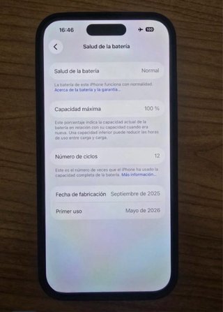 iPhone 15 Pro NEGOCIABLE 100% Salud Batería