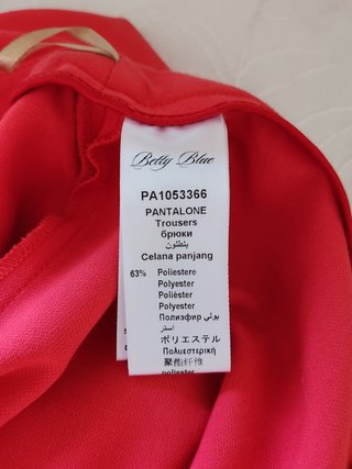 Completo Pantalone a zampa Nuovo e Top Taglia S
