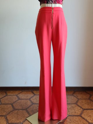 Completo Pantalone a zampa Nuovo e Top Taglia S