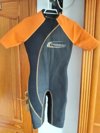 Pack 2 Neoprenos Decathlon Niños + escarpines 2par
