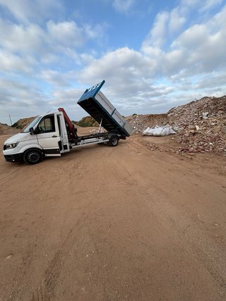 Man Tge grua volquete 3500k