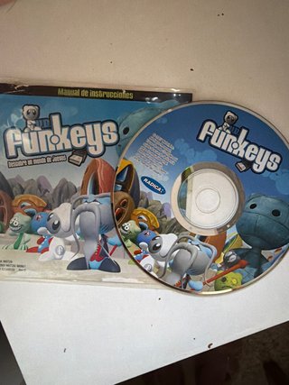 Funkeys Juego PC Radica + Manual Instrucciones