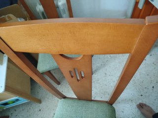 Juego de 6 sillas de comedor