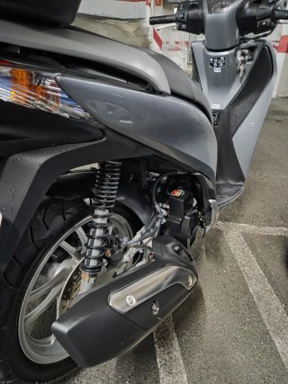 Honda SH125i 2016 Gris 6500km
