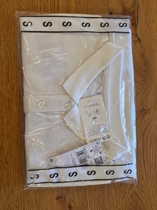 Camiseta Polo Blanca Hombre Talla S