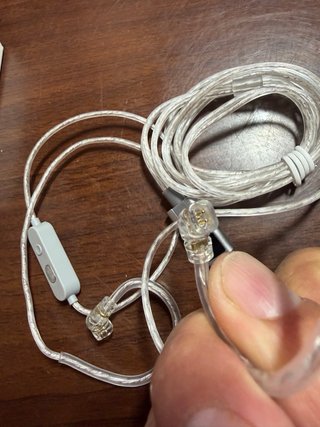 Cable KZ M2 Dual Mic Silver-Plated