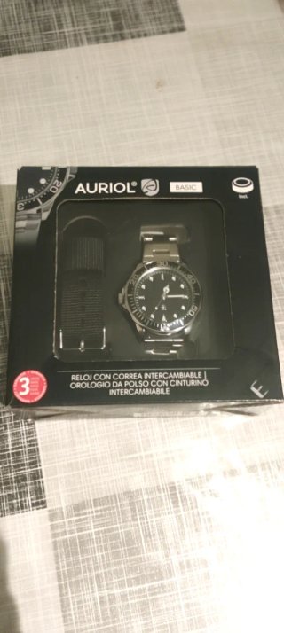 Reloj Auriol Hombre con Adaptador Pulsera