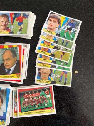 Cromos Liga 87-88: Martlajan, Parra, Reces