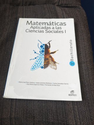 Matemáticas aplicadas a las Ciencias Sociales I...