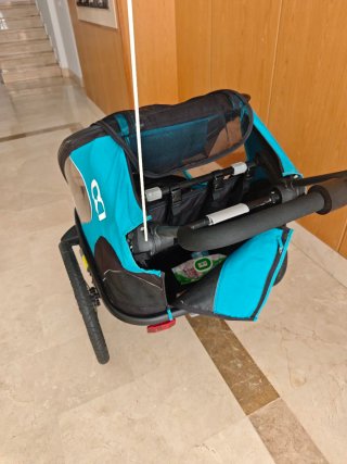 Remolque Hamax Pionner Azul Marino