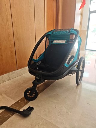 Remolque Hamax Pionner Azul Marino