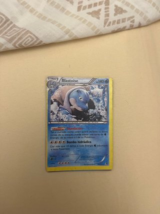 Carta Pokémon Blastoise Stage 2