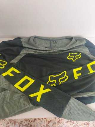 Camiseta Fox Manga Larga Descenso Talla L
