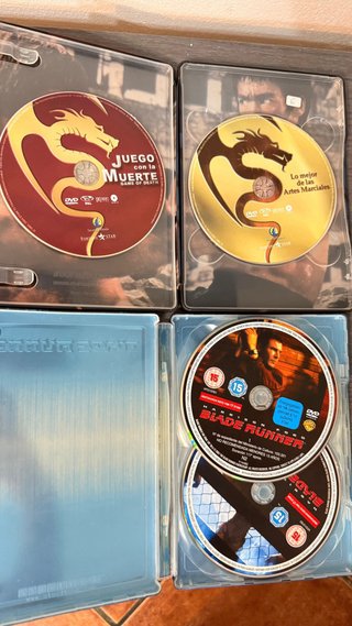 Pack 3 Películas DVD: E.T., Blade Runner, Juego Mu