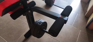 Banco Musculacion + Mancuernas + Barra + Pesas