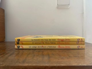 Pack 3 llibres Geronimo Stilton