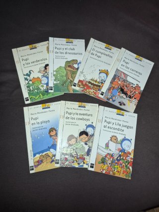 Libros pupi 7 libros