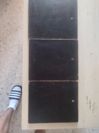 Conjunto de 3 cuadros antiguos
