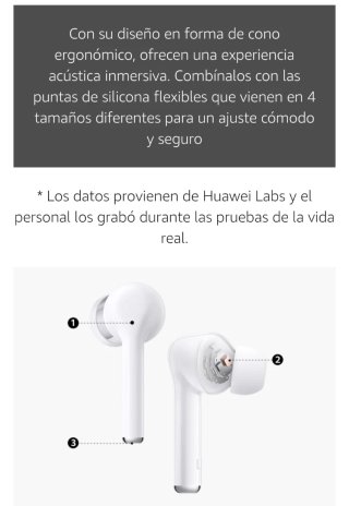 Huawei FreeBuds 3i Blancos