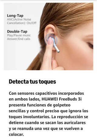 Huawei FreeBuds 3i Blancos