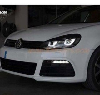 Faros delanteros Volkswagen Golf VI 6 Led Black ed