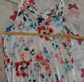 Abito trapezio stampa floreale H&M  taglia S