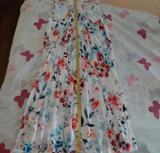 Abito trapezio stampa floreale H&M  taglia S