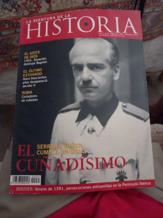 Serrano Suñer cumple un siglo El cuñadísimo