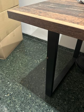 Mesa comedor/estudio madera rústica