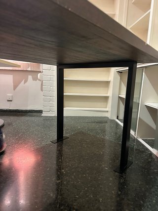 Mesa comedor/estudio madera rústica