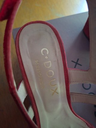 Sandalias C.Doux Rojas