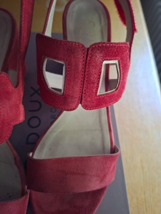 Sandalias C.Doux Rojas