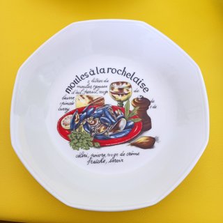 Vajilla de porcelana  para mejillones Limoges