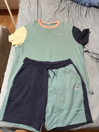 Conjunto Puma camiseta y shorts