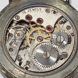 Orologio Vintage Pierce Carica Manuale Anni 40 WW2