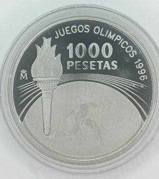 Moneda 1000 Pesetas J.O. Atlanta 1996