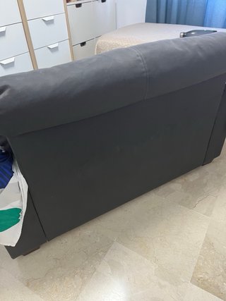 Sofá 2 plazas gris Ikea