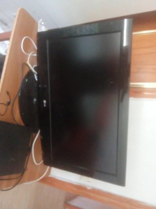 Televisión LG Negra