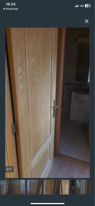 Puerta de madera