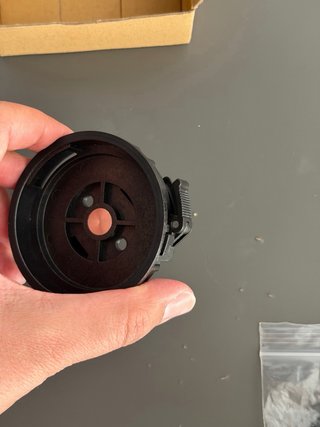 Portalentes INON ZD con bayoneta 65mm para brazo.